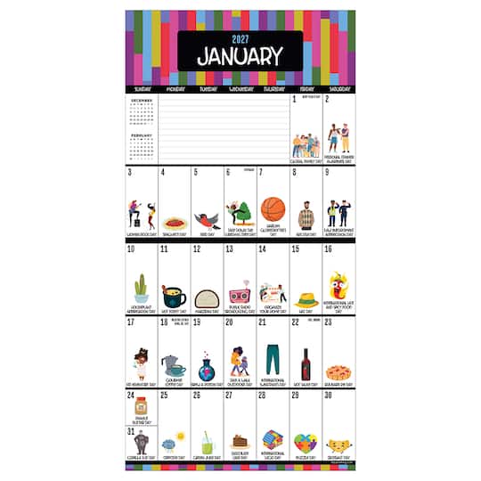 2027 Every Day's A Holiday Mini Calendar